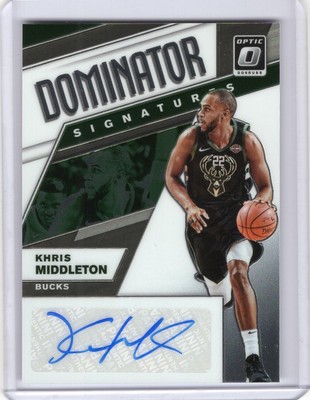khris middleton autograph